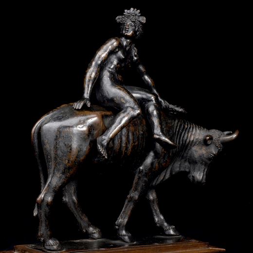 Pacing Bull figure from the 'Rape of Europa' group