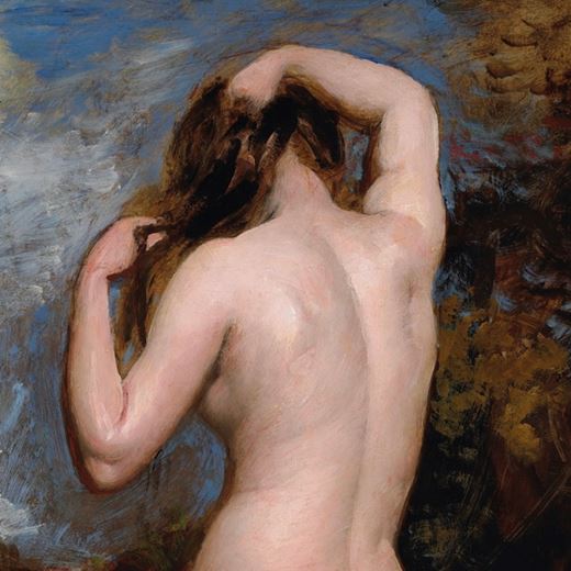 Standing Female Nude from Behind