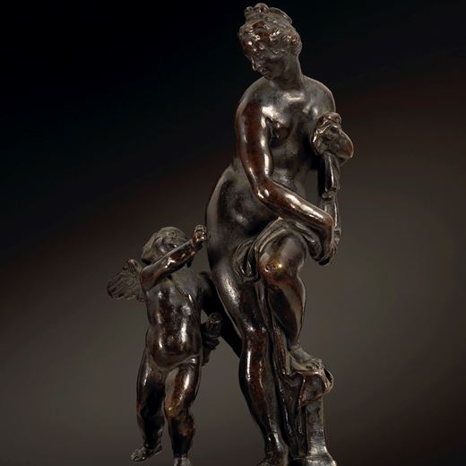 Venus and Cupid, after a model by Giambologna (1529-1608)